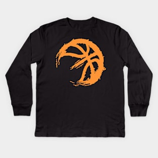 Basketball Kids Long Sleeve T-Shirt